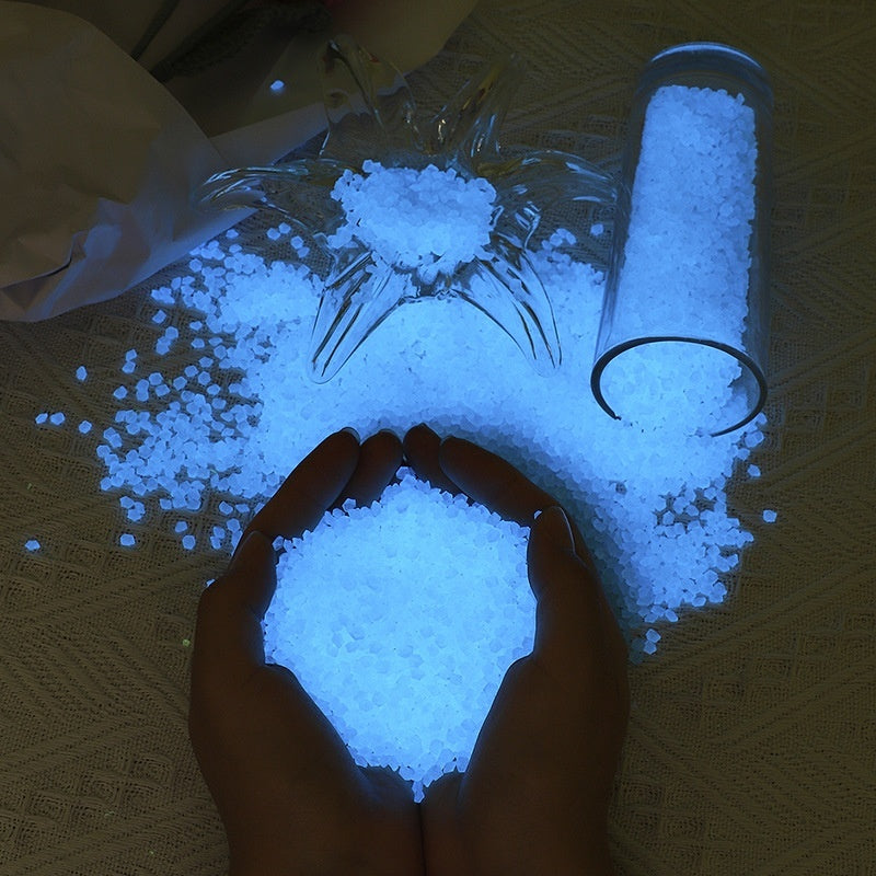 3-5mm Blue Luminous Sand Decoration Fish Tank Landscape Aquarium Fish Tank Sand